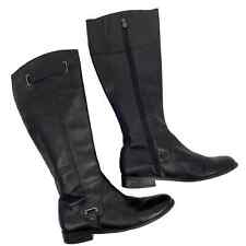 Botas de montar para mujer Etienne Aigner E-GILBERT 10M cuero negro con cremallera hasta la rodilla segunda mano  Embacar hacia Argentina