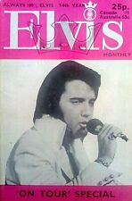 ELVIS MONTHLY 14th YEAR (Vintage U.K. Tribute Magazine Collectible)V.G.CONDITION for sale  Shipping to South Africa