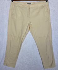 Pants womens yellow for sale  Houston