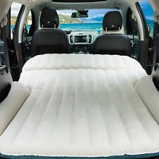 Camping Travel Inflatable Back Seat Car Air Bed Mattress Soft Flocked PVC  for sale  Shipping to South Africa