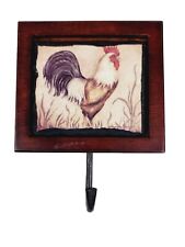 Wooden rooster wall for sale  Piqua