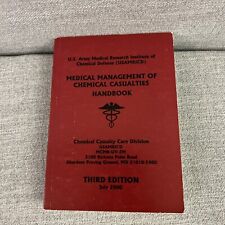 Usado, Manual de Gestão Médica de Acidentes Químicos 3ª Edição USAMRICD comprar usado  Enviando para Brazil