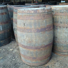 Reclaimed 200L Rustic Solid Oak Wooden Whisky Barrels | Cask | Keg | Storage for sale  BEWDLEY