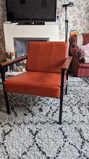vintage leather club chair for sale  LONDON
