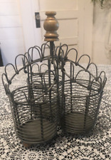Metal utensil caddy for sale  Shipping to Ireland