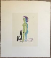 Picasso lithographie chaise d'occasion  Mantes-la-Jolie