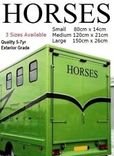 Horses horsebox vinyl for sale  Shipping to Ireland