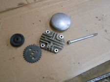 Honda CRF 70 CRF70F 06 2006 cylinder head side covers caps camshaft sprocket, used for sale  Shipping to South Africa