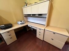 2 office desk l shaped for sale  Morrisville