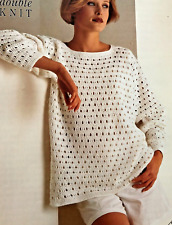 Crochet pattern womens for sale  BRIGHTON