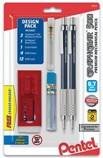 Pentel Graphgear 500 Automatic Drafting Pencil 0.7mm BLUE Barrel 2-Pk With Lead for sale  Shipping to South Africa