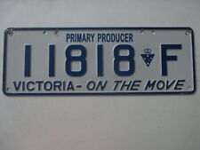 1997 Victoria produtor primário fazenda 11818-F On Move placa azul/branco, usado comprar usado  Enviando para Brazil