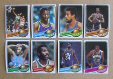 1979-80 TOPPS BASKETBALL CARD SINGLES COMPLETE YOUR SET PICK CHOOSE for sale  Shipping to South Africa