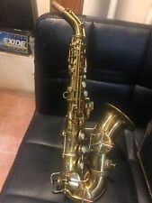 Usado, Vintage C.G. Saxofone soprano curvo Conn 1924 ótimo estado original comprar usado  Enviando para Brazil