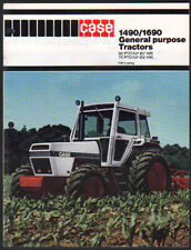 Case David Brown 1490 and 1690 General Purpose Tractor Brochure for sale  Shipping to Ireland