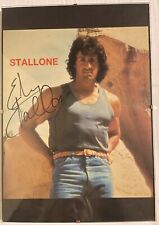 Sly stallone signed for sale  ST. HELENS