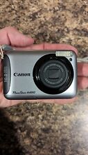 Canon Power ShotA490 Digital Camera 10 MP 3.3x Optical Zoom Tested Works Great for sale  Shipping to South Africa