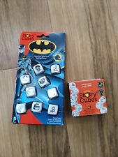 Rory's Story Cubes : Batman and orange box of story cubes 6 years plus, used for sale  Shipping to South Africa