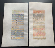 Manoscritto sacro miniato usato  Vinci