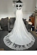 Ivory wedding dress for sale  NEWTOWN