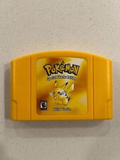 Pokemon Yellow (NINTENDO 64 N64) somente jogo comprar usado  Enviando para Brazil