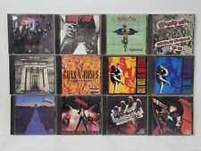 Lote de 40 CDs de Hard Rock Judas Priest GUNS N ROSES MOTELY CRUE Quill, etc. HR1 comprar usado  Enviando para Brazil