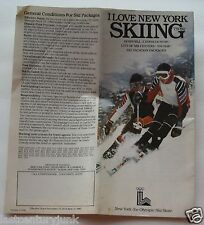 Ski brochure love for sale  East Meadow
