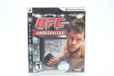 PlayStation 3 PS3 UFC Indiscutível 2009 Sem Manual Assinado Big John McCarthy Testado comprar usado  Enviando para Brazil