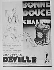 Publicité presse 1932 d'occasion  Compiègne