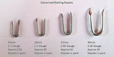 Galvanised nails netting for sale  WEMBLEY