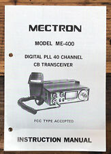 Mectron 400 user d'occasion  Expédié en Belgium