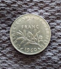 Piece francs 1960 d'occasion  Saint-Geniez-d'Olt