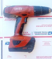Used, Hilti SFH 18-A Cordless Hammer Drill 18v  Working As Should + Good 3.3ah Battery for sale  Shipping to South Africa