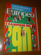 Europeo 1990 norberto usato  Italia