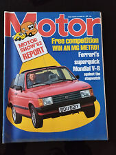 Motor magazine 1982 d'occasion  Le Creusot