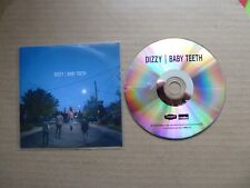 DIZZY - BABY TEETH - CDR PROMO CD ALBUM / PRINTED INNER & DISC - BOX 1 comprar usado  Enviando para Brazil