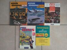 Lot manuels scolaires d'occasion  Saint-Hippolyte