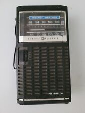 Rádio meteorológico instantâneo antigo GE General Electric 7-2840B AM/FM testado funciona comprar usado  Enviando para Brazil