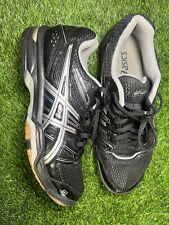 Tênis de vôlei feminino Asics Gel Rocket preto prata B455N tamanho 7, usado comprar usado  Enviando para Brazil