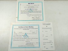 Masonic certificate good for sale  Chatham