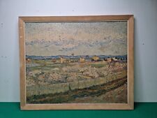 Large Framed Vintage Print on Card Peach Blossom in the Crau by Vincent van Gogh for sale  Shipping to South Africa
