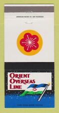 Matchbook cover orient for sale  Shipping to Ireland
