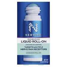Nervive Nerve Care Pain Relieving Roll On Max Strength Topical Pain Relief 2.5oz, used for sale  Shipping to South Africa