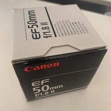 Lente Canon EF50F1.8 II EF Mount preta quadro completo DSLR foco único comprar usado  Enviando para Brazil