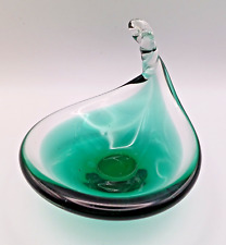 Green art glass for sale  NEWCASTLE UPON TYNE