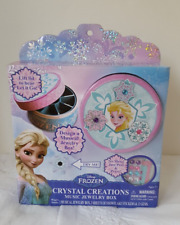 Disney Frozen Crystal Creaciones Joyería Musical Caja Hágalo usted mismo Kit con Pegatinas Nuevo en Caja (1 segunda mano  Embacar hacia Argentina