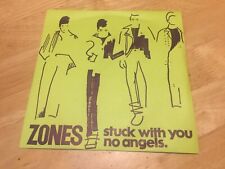 ZONES  STUCK WITH YOU / NO ANGELS 7'' SINGLE VINYL RECORD 1978 ZUM 4 segunda mano  Embacar hacia Argentina