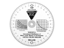 Wassell Degree Timing Disc / Disk Ariel AJS, Triumph Norton BSA Rudge Matchless na sprzedaż  Wysyłka do Poland