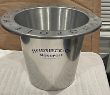 Heidsieck & Co. Monopole French Champagne Wine ice bucket aluminum, used for sale  Shipping to South Africa