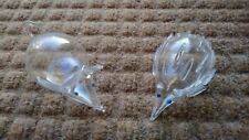 Two blown glass for sale  READING